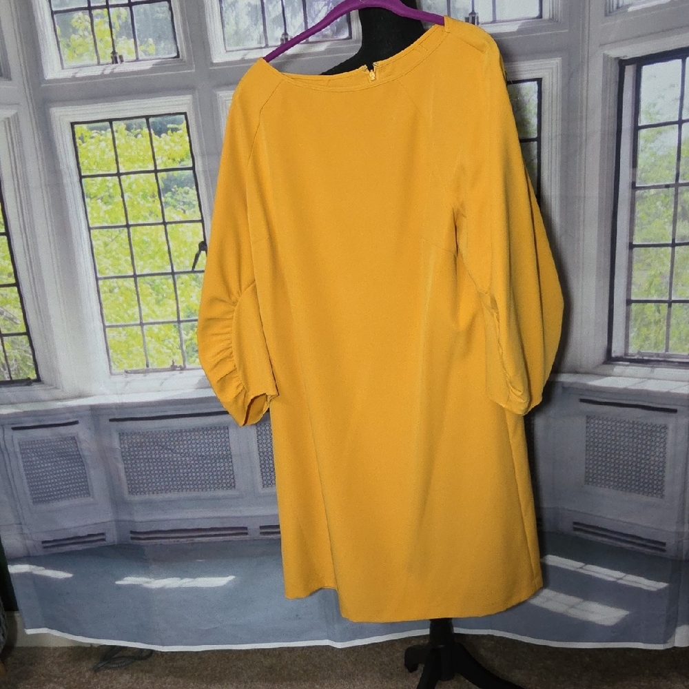 Elegant Yellow Dress